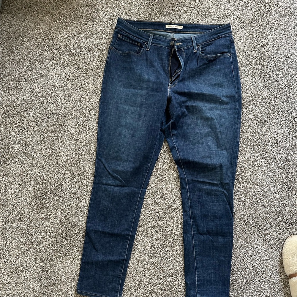 Levi's Women's Dark Blue Skinny Jeans